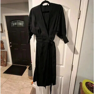 ~Stockholm Atelier~ Black Wrap Around Stockholm Atelier Dress - Size 0